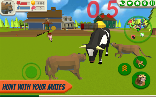 Cougar Simulator: Big Cats